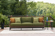 Horizon Hall - Brown / Green - Sofa With Cushion - Tallahassee Discount Furniture (FL)