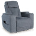 Studio Cave - Steel - Power Recliner - Tallahassee Discount Furniture (FL)