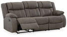 First Base - Reclining Living Room Set - Tallahassee Discount Furniture (FL)