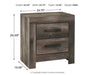 Wynnlow - Gray - Two Drawer Night Stand - Tallahassee Discount Furniture (FL)
