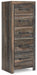 Drystan - Narrow Chest - Brown / Beige - Tallahassee Discount Furniture (FL)