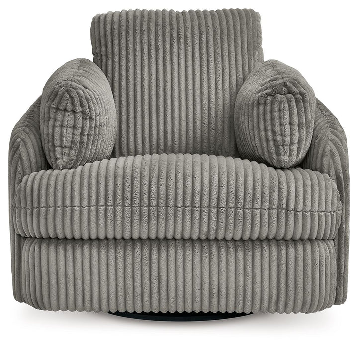 Tie-breaker - Swivel Glider Recliner - Tallahassee Discount Furniture (FL)
