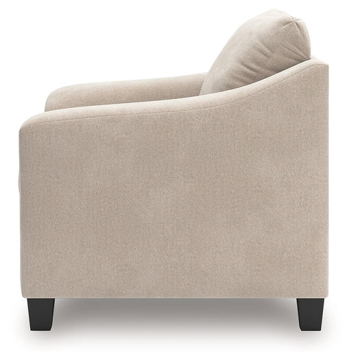 Willarae - Taupe - 2 Pc. - Chair And A Half, Ottoman - Tallahassee Discount Furniture (FL)