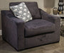 Wryenlynn - Onyx - Chair And A Half - Fabric - Tallahassee Discount Furniture (FL)