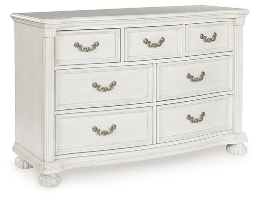 Montelaine - Antique White - Dresser - Tallahassee Discount Furniture (FL)
