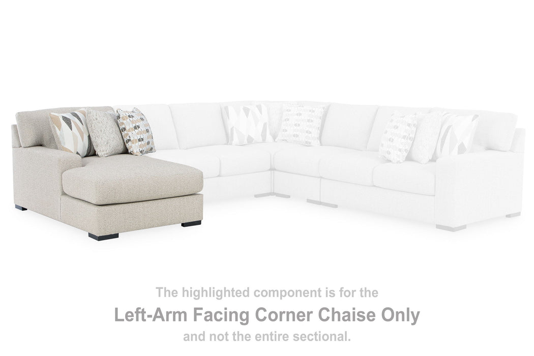 LaureLGrove - Pebble - LAF Corner Chaise - Tallahassee Discount Furniture (FL)