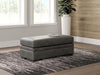Lofton-Pike - Shadow - Oversized Accent Ottoman - Tallahassee Discount Furniture (FL)