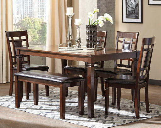 Bennox - Brown - Dining Room Table Set (Set of 6) - Tallahassee Discount Furniture (FL)