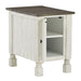 Havalance - White / Gray - Chair Side End Table - Tallahassee Discount Furniture (FL)