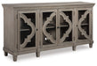 Fossil Ridge - Accent Cabinet - Gray - Tallahassee Discount Furniture (FL)