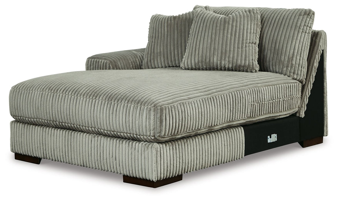 Lindyn - Fog - LAF Corner Chaise - Tallahassee Discount Furniture (FL)