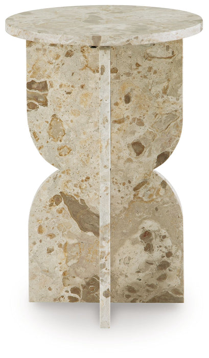 Treygan - Beige - Accent Table - Tallahassee Discount Furniture (FL)