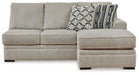 Calnita - Sisal - Raf Sofa Chaise - Tallahassee Discount Furniture (FL)