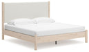 Cadmori - Upholstered Panel Bed - Tallahassee Discount Furniture (FL)