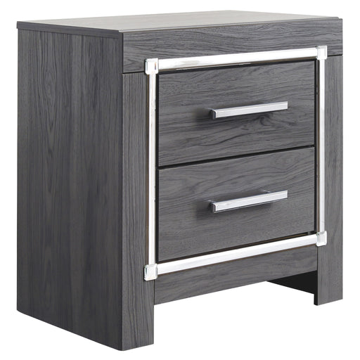 Lodanna - Gray - Two Drawer Night Stand - Tallahassee Discount Furniture (FL)