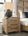 Ridgester - Three Drawer Night Stand - Light Brown - Tallahassee Discount Furniture (FL)