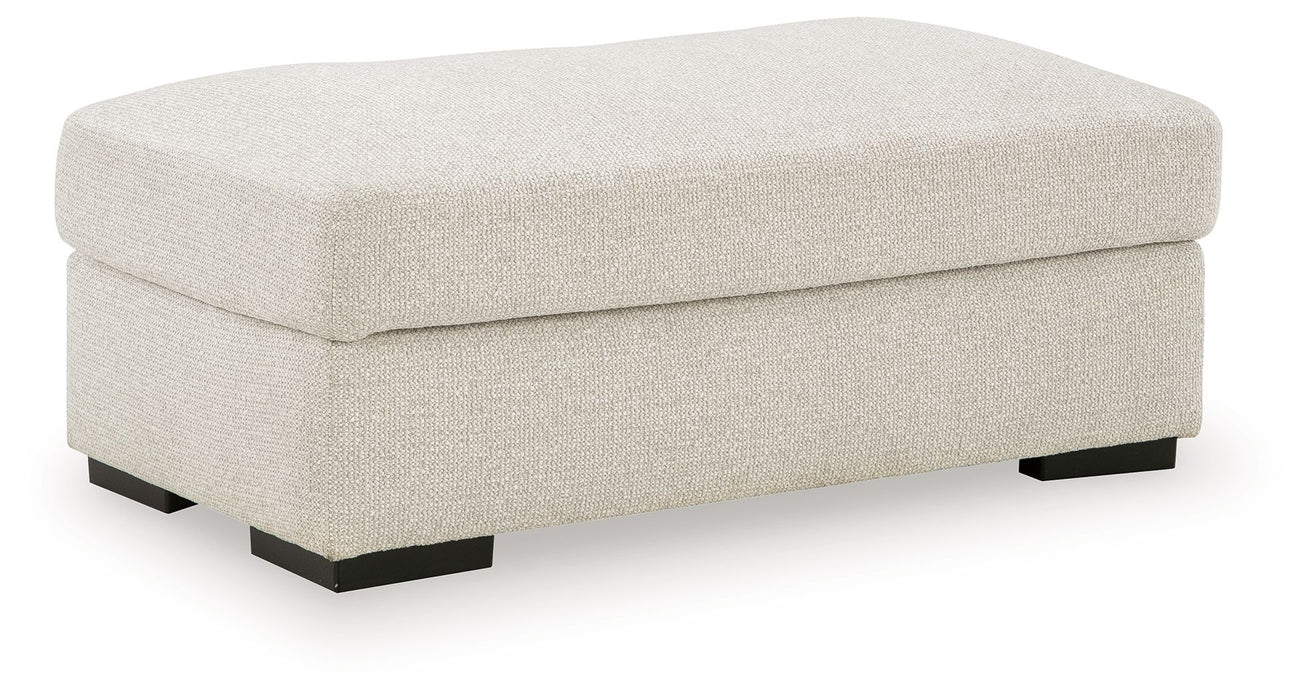 Conlee-Pike - Ottoman - Linen - Tallahassee Discount Furniture (FL)