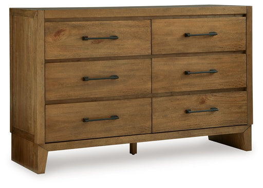 Sherbana - Light Brown - Dresser - Tallahassee Discount Furniture (FL)