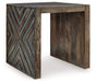 Dreggan - Brown - Square End Table - Tallahassee Discount Furniture (FL)