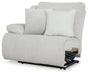 Top Tier - Alloy - Laf Zero Wall Power Recliner - Tallahassee Discount Furniture (FL)