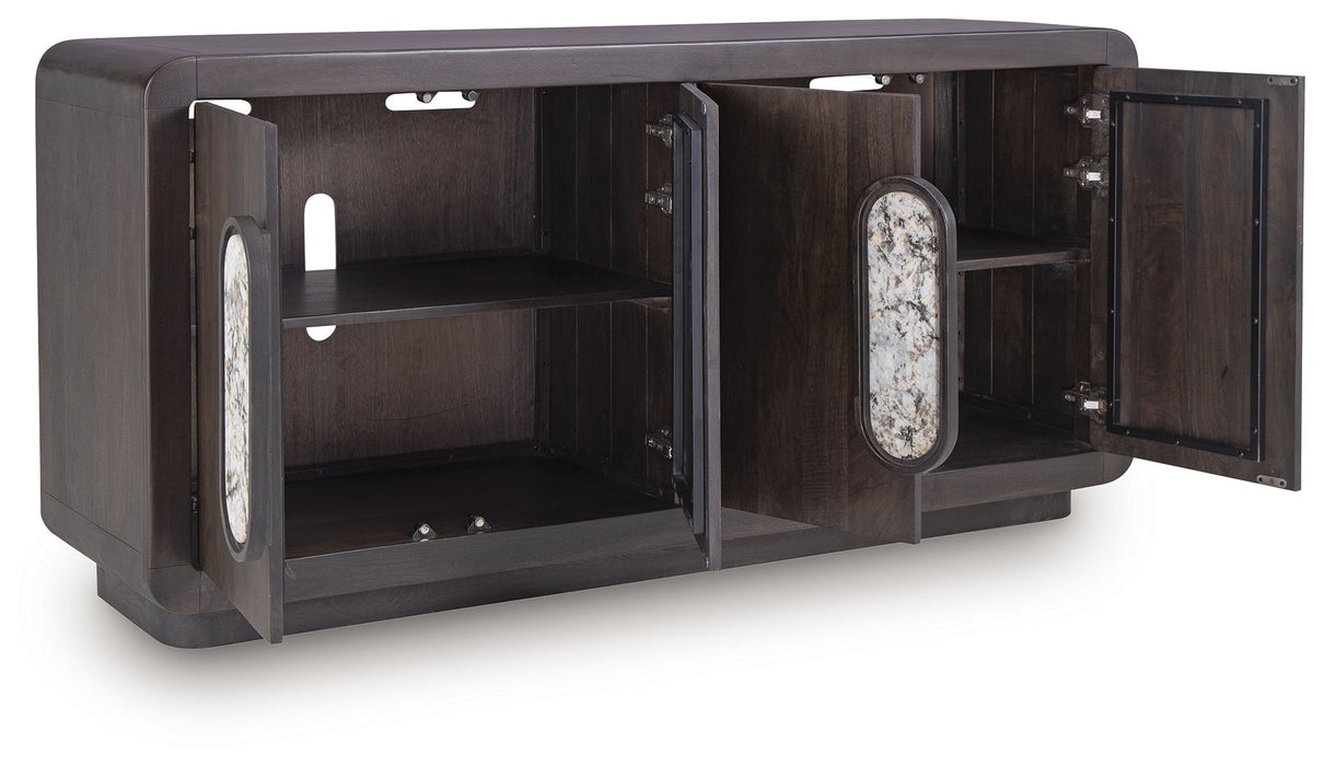Elliston - Espresso Brown - Accent Cabinet - Tallahassee Discount Furniture (FL)