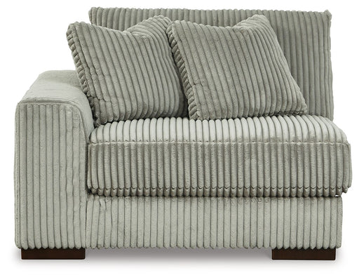Lindyn - Fog - LAF Corner Chair - Tallahassee Discount Furniture (FL)