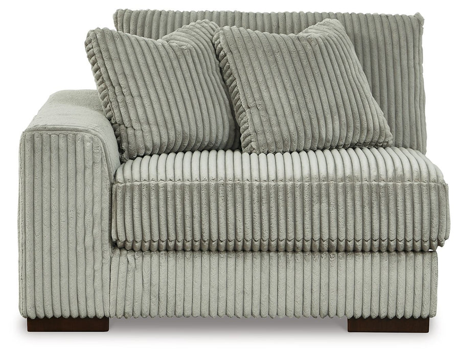 Lindyn - Fog - LAF Corner Chair - Tallahassee Discount Furniture (FL)
