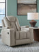 Elevate Edges - Glider Recliner - Coin - Tallahassee Discount Furniture (FL)