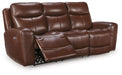 Next Move - Power Reclining Sofa With Adjustable Headrest - Tallahassee Discount Furniture (FL)