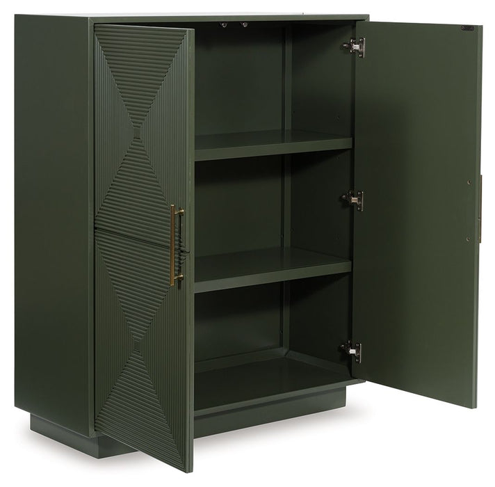 Geirwood - Dark Green - Accent Cabinet - Tallahassee Discount Furniture (FL)