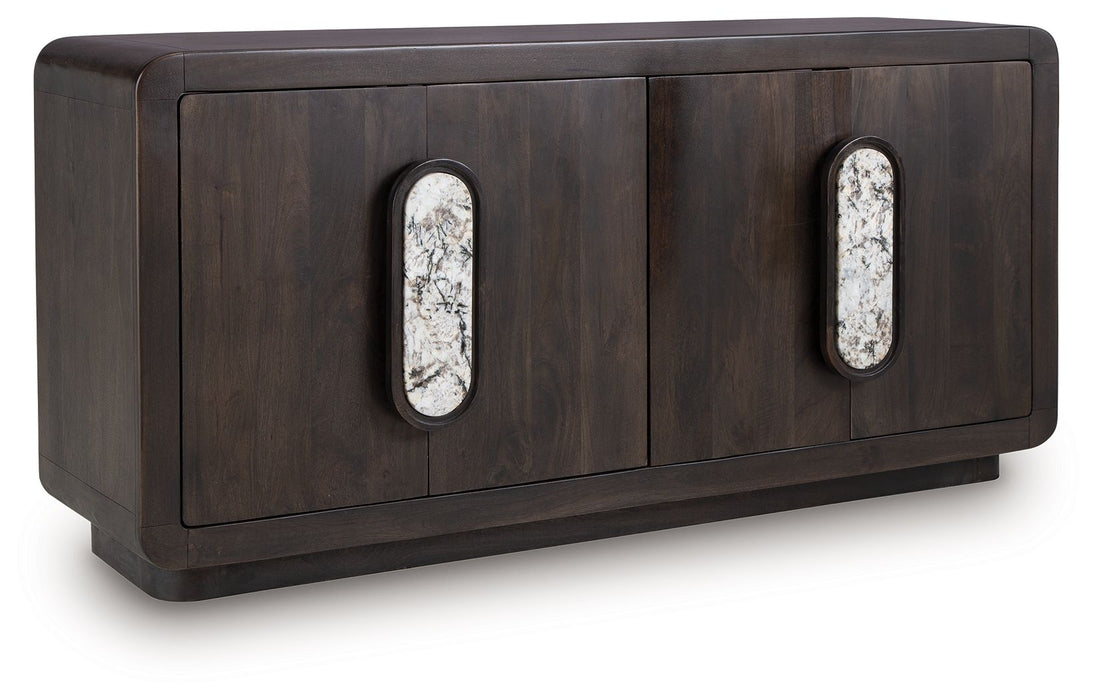 Elliston - Espresso Brown - Accent Cabinet - Tallahassee Discount Furniture (FL)