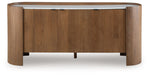 Fitzroy - Brown / White - Accent Cabinet - Tallahassee Discount Furniture (FL)