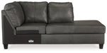 Valderno - Fog - Raf Corner Chaise - Tallahassee Discount Furniture (FL)