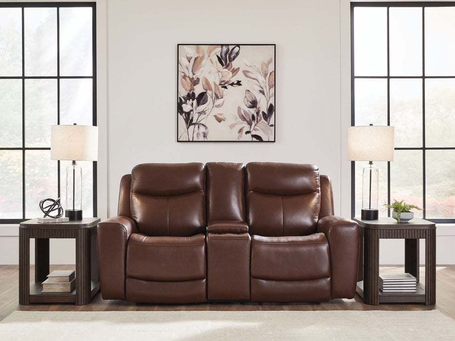 Next Move - Power Reclining Loveseat With Console / Adjustable Headrest - Tallahassee Discount Furniture (FL)