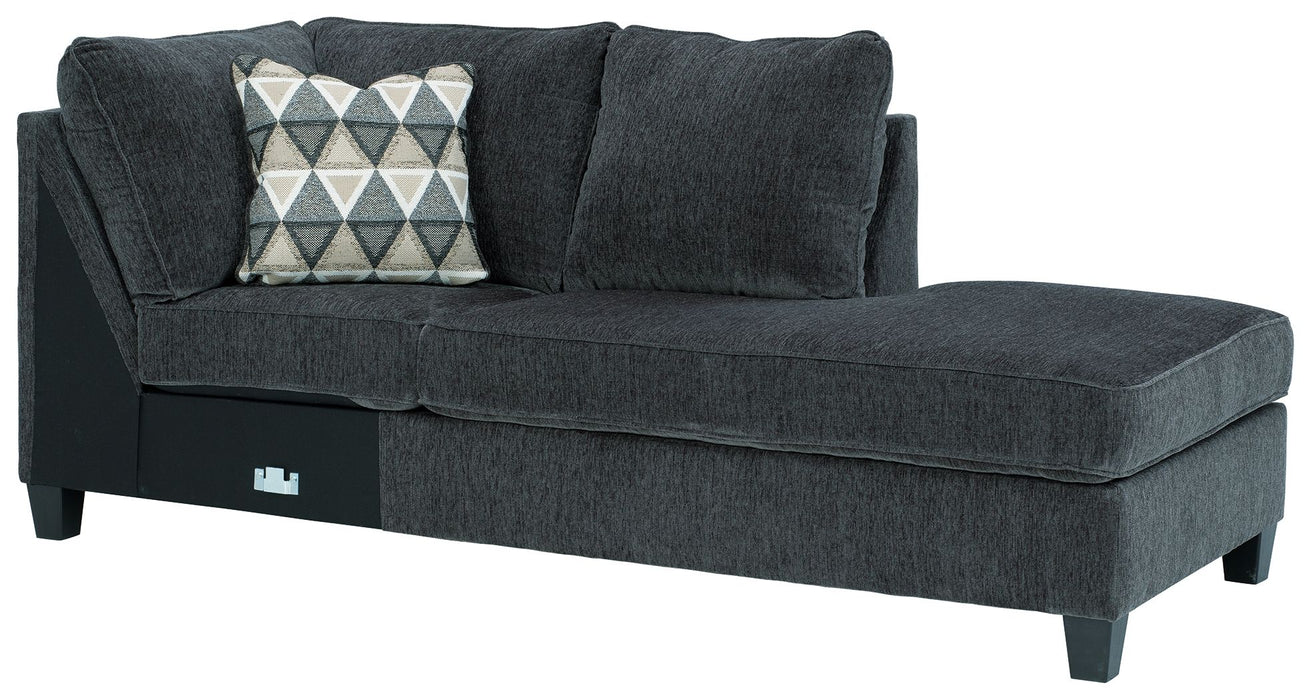Abinger - Smoke - RAF Corner Chaise - Tallahassee Discount Furniture (FL)