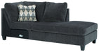 Abinger - Smoke - RAF Corner Chaise - Tallahassee Discount Furniture (FL)