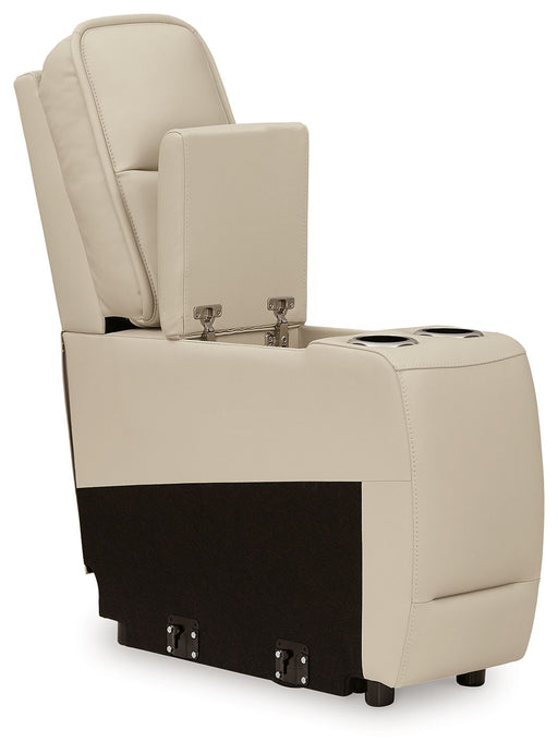 Double Deal - Almond - Console With Storage - Tallahassee Discount Furniture (FL)