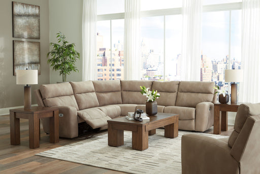 Next-Gen Durapella - Power Reclining Sectional Set - Tallahassee Discount Furniture (FL)