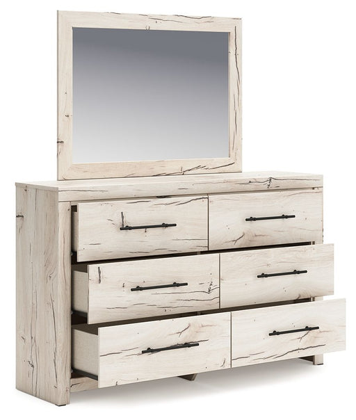 Lawroy - Light Natural - Dresser And Mirror - Tallahassee Discount Furniture (FL)