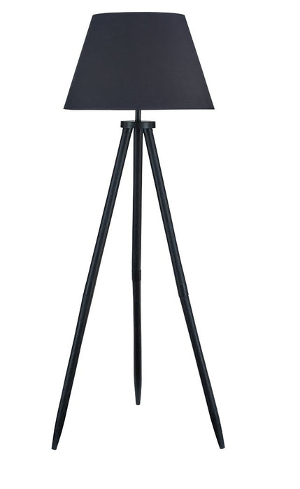 Orhan - Wood Floor Lamp - Black - Tallahassee Discount Furniture (FL)