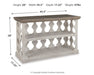 Havalance - Console Sofa Table - Gray / White - Tallahassee Discount Furniture (FL)