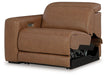 Magic Man - Caramel - LAF Zero Wall Power Recliner - Tallahassee Discount Furniture (FL)