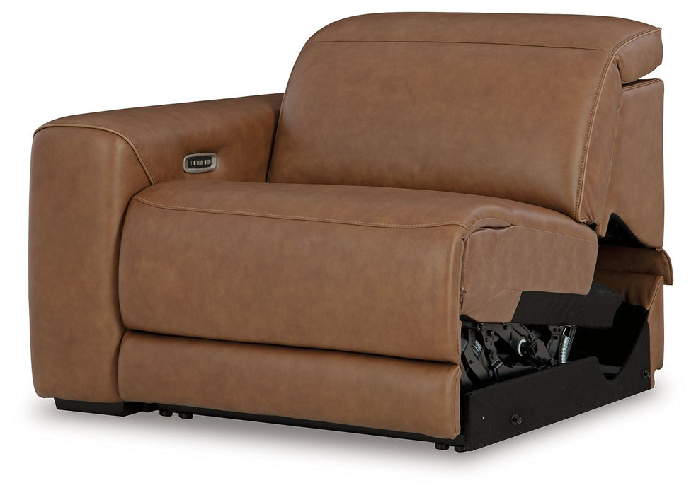 Magic Man - Caramel - LAF Zero Wall Power Recliner - Tallahassee Discount Furniture (FL)