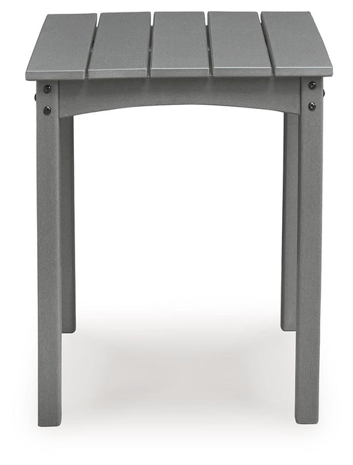 Cove Beach - Square End Table - Gray - Tallahassee Discount Furniture (FL)