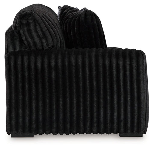 Midnight-Madness - Onyx - Laf Sofa - Tallahassee Discount Furniture (FL)