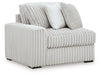 Stupendous - LAF Corner Chair - Alloy - Tallahassee Discount Furniture (FL)