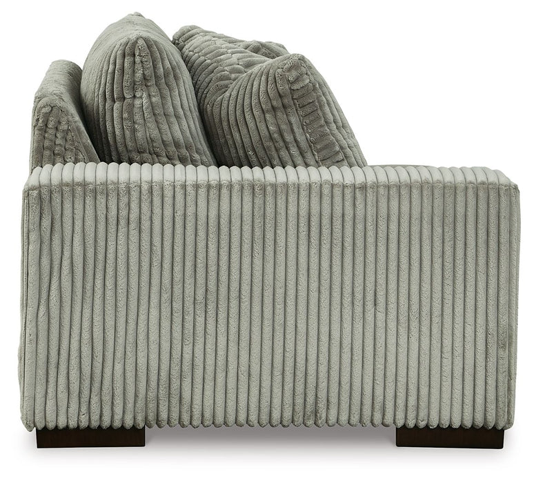 Lindyn - Fog - LAF Corner Chair - Tallahassee Discount Furniture (FL)