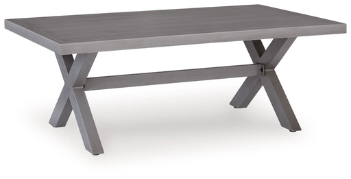 Half Moon Beach - Rectangular Cocktail Table - Gray - Tallahassee Discount Furniture (FL)