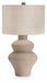 Jossleigh - Beige - Metal Table Lamp - Tallahassee Discount Furniture (FL)