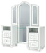 Kozlani - Vanity With Mirror - White - Tallahassee Discount Furniture (FL)